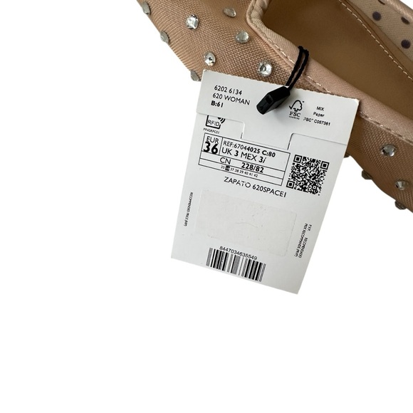 Mango Rhinestone Ballet Flat - Picture 4 of 5